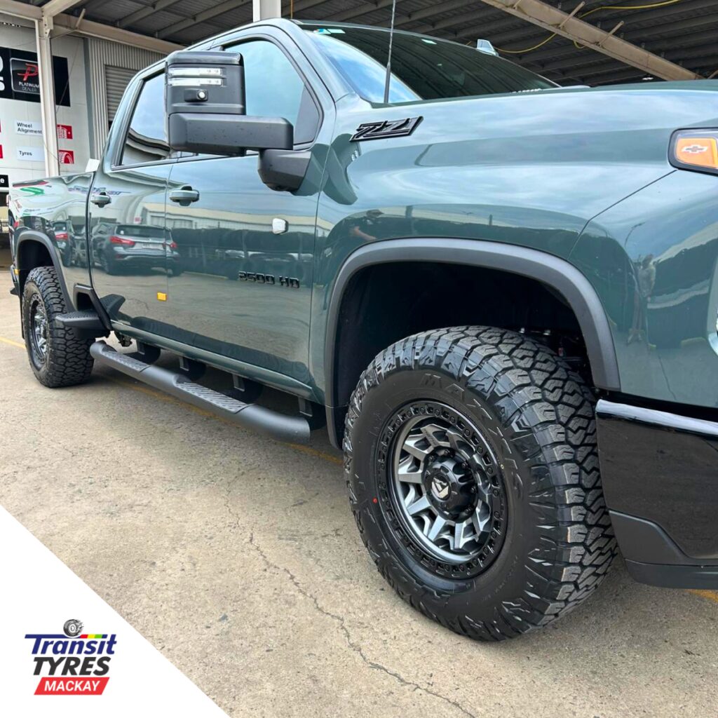 Choosing tyres for a work ute in Mackay